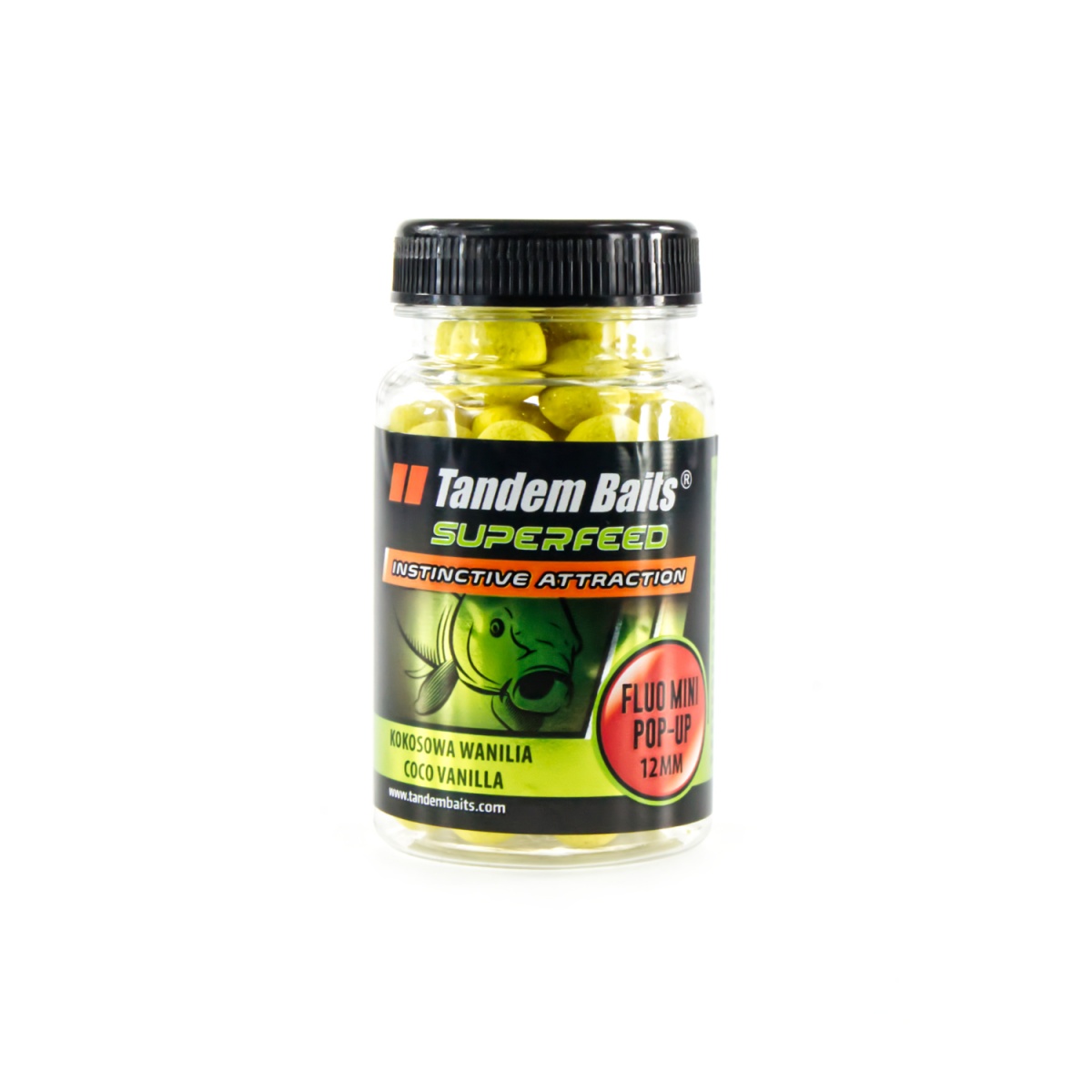TandemBaits SuperFeed Fluo Pop-Up - Kokosowa Waniliarozmiar 12mm / 30 g - MPN: 25103 - EAN: 5907666688113