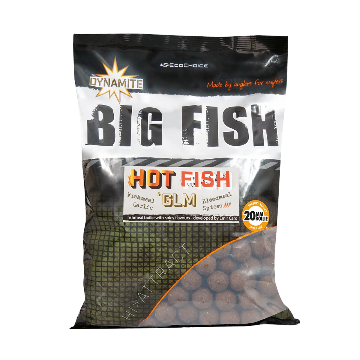 DynamiteBaits BIG FISH Boilies - Hot Fish & GLMmărimea 20 mm / 1,8kg - MPN: DY1519 - EAN: 5031745223565