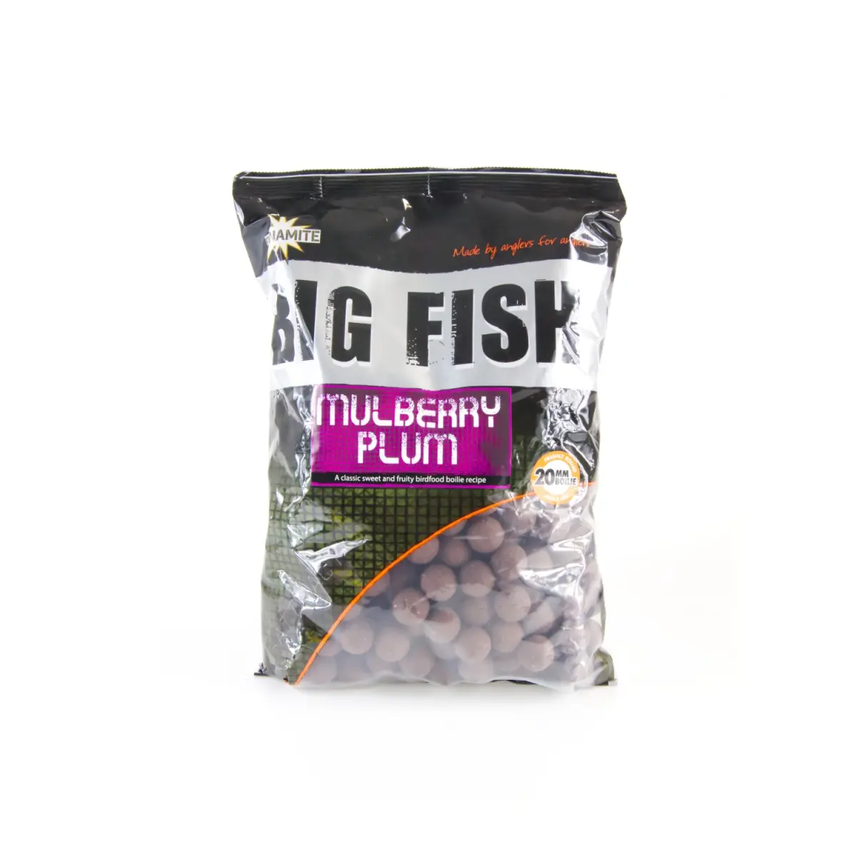 DynamiteBaits BIG FISH Boilies - Mulberry & Plumsize 20mm / 1.8kg - MPN: DY1516 - EAN: 5031745223527