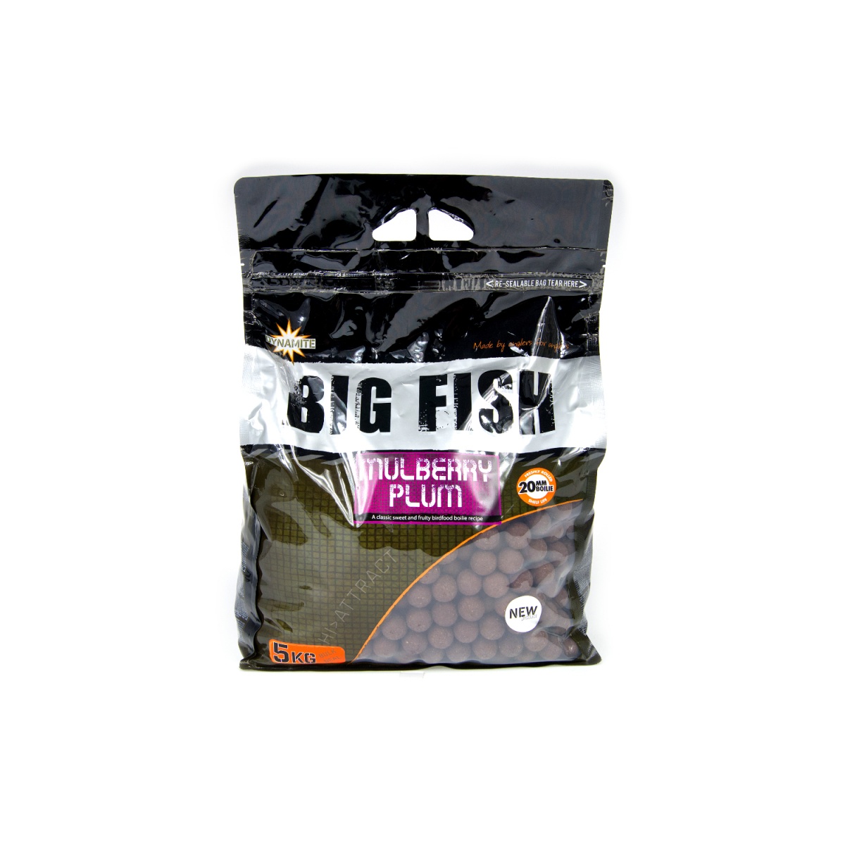 DynamiteBaits BIG FISH Boilies - Mulberry & Plumrozmiar 20mm / 5kg - MPN: DY1527 - EAN: 5031745224784
