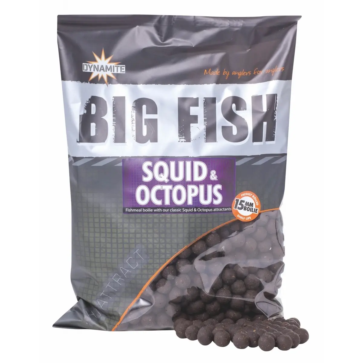 DynamiteBaits BIG FISH Boilies - Squid & Octopusmărimea 15mm / 1,8kg - MPN: DY1507 - EAN: 5031745223060