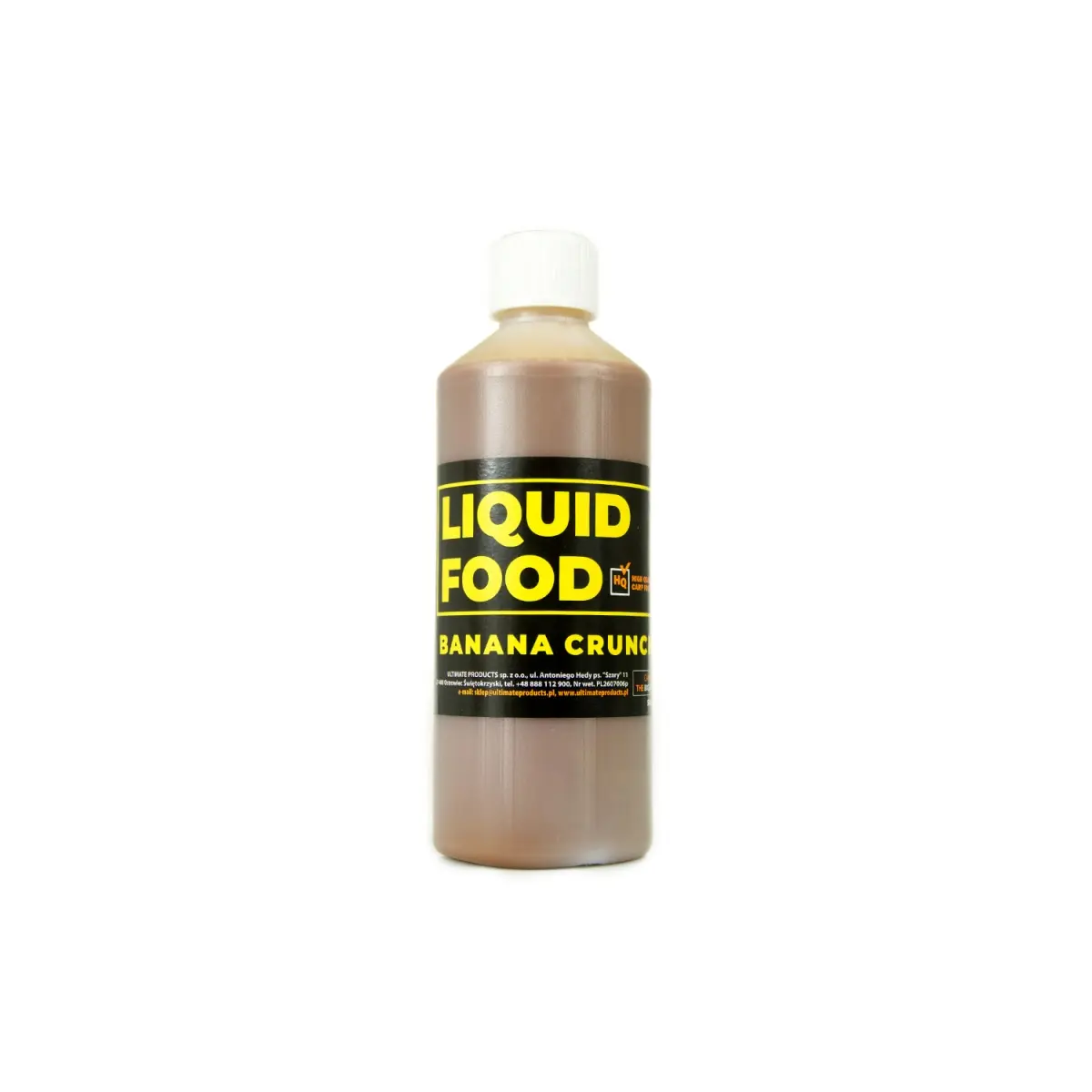 UltimateProducts Liquid Food - Banana Crunchambalaj 500ml - EAN: 5903855431522