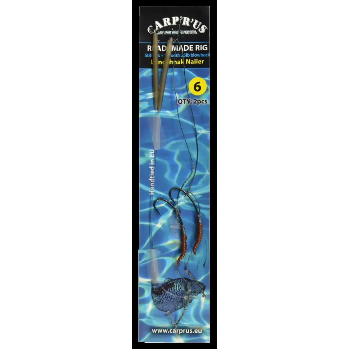 Carprus Ready Combi Rig Stifflink 50 lbs Blowback Rigvelikost 6 - MPN: CRU801401 - EAN: 8592400973579