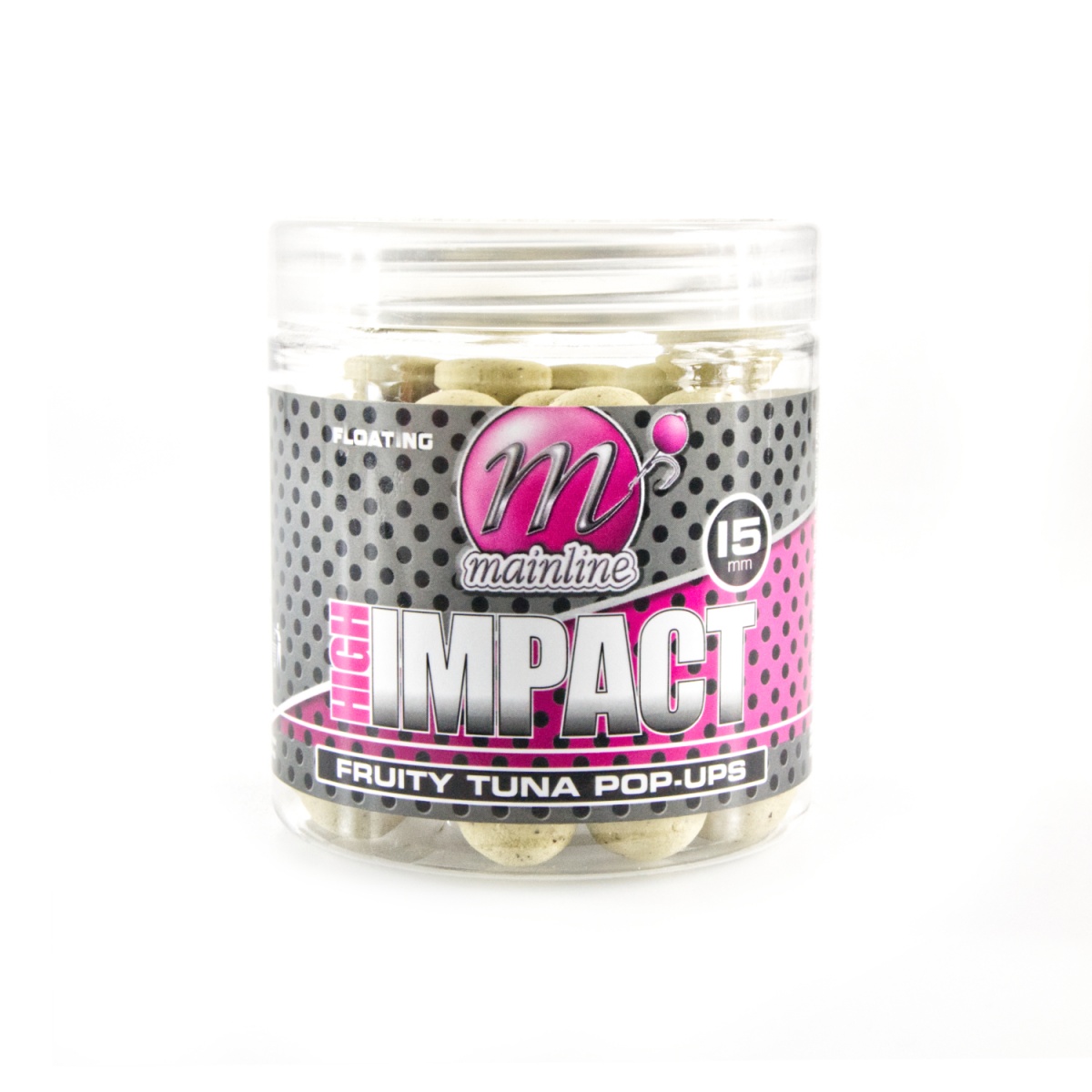 Mainline High Impact Pop-up Boilies - Fruity Tuna розмір 15 мм - MPN: M23125 - EAN: 5060509815388