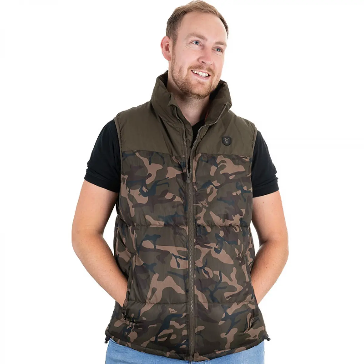 Fox Camo Khaki RS Gilet Lvelikost L - MPN: CFX033 - EAN: 5056212138975