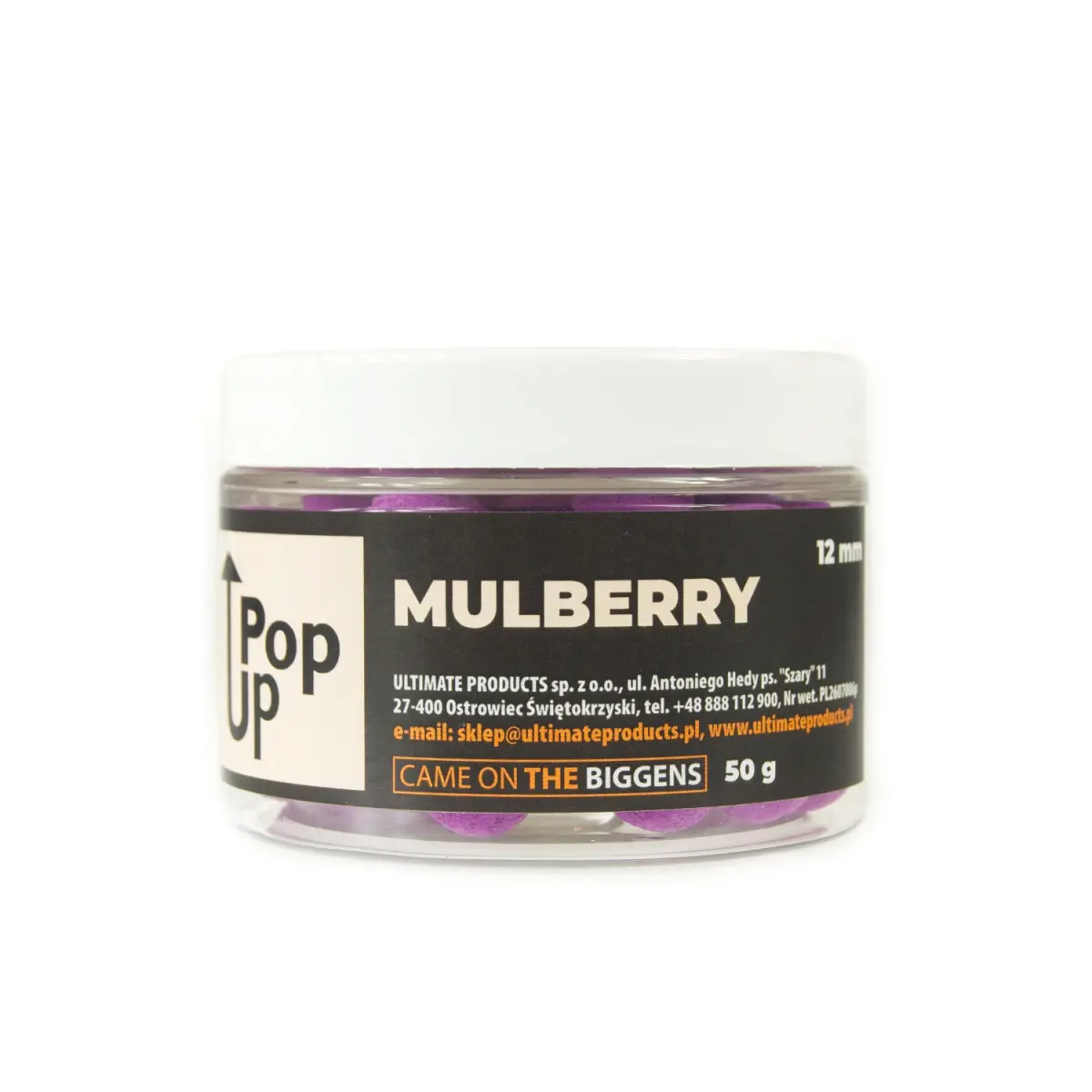 UltimateProducts Pop-Ups - Mulberry méret 12 mm - EAN: 5903855431690