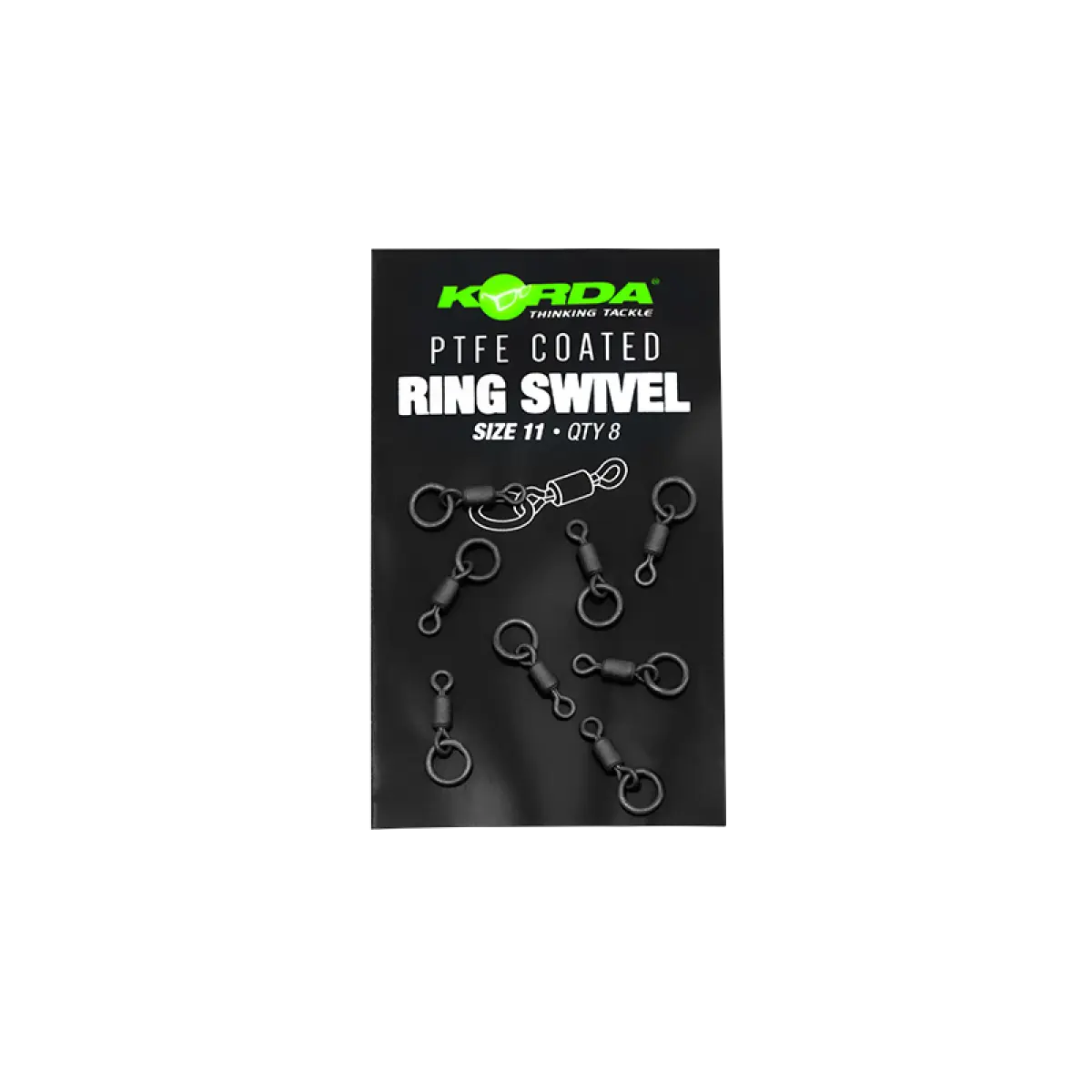 Korda PTFE Ring Swivel  11rozmiar 11 - MPN: KMW001 - EAN: 5060660633302