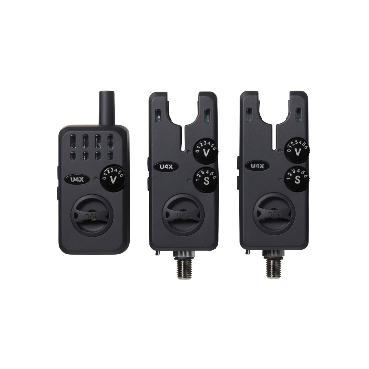 DAM U4X Bite Alarm Set 2+1 (Red/Green) - MPN: SVS60022 - EAN: 5706301600226
