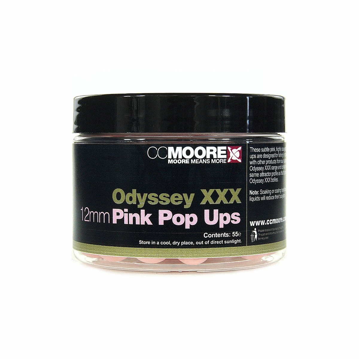 CcMoore Pink Pop-Ups - Odyssey XXX mărimea 12mm - MPN: 90380 - EAN: 634158553981