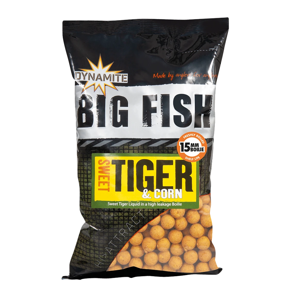DynamiteBaits Boilies - Sweet Tiger Cornmărimea 15 mm / 1kg - MPN: DY1005 - EAN: 5031745225804