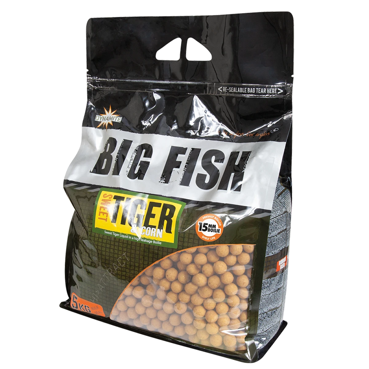 DynamiteBaits Boilies - Sweet Tiger Cornmărimea 15 mm / 5kg - MPN: DY1535 - EAN: 5031745225323