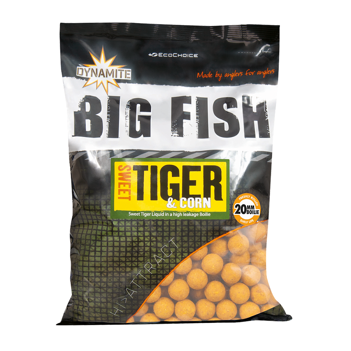 DynamiteBaits Boilies - Sweet Tiger Cornrozmiar 20 mm / 1.8kg - MPN: DY1522 - EAN: 5031745224180