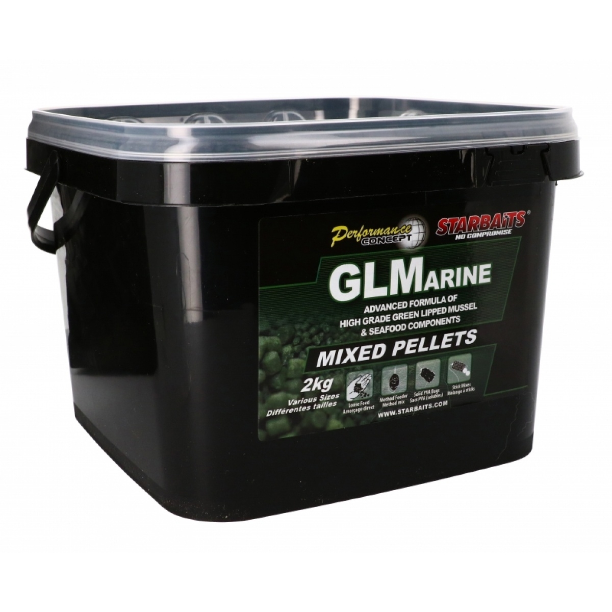 Starbaits Performance Pellets - GLMarineopakowanie 2kg - MPN: 34080 - EAN: 3297830340803