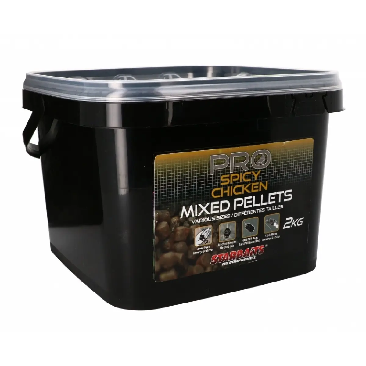 Starbaits Probiotic Mix Pellet - Spicy Chickenobal 2kg - MPN: 34544 - EAN: 3297830345440