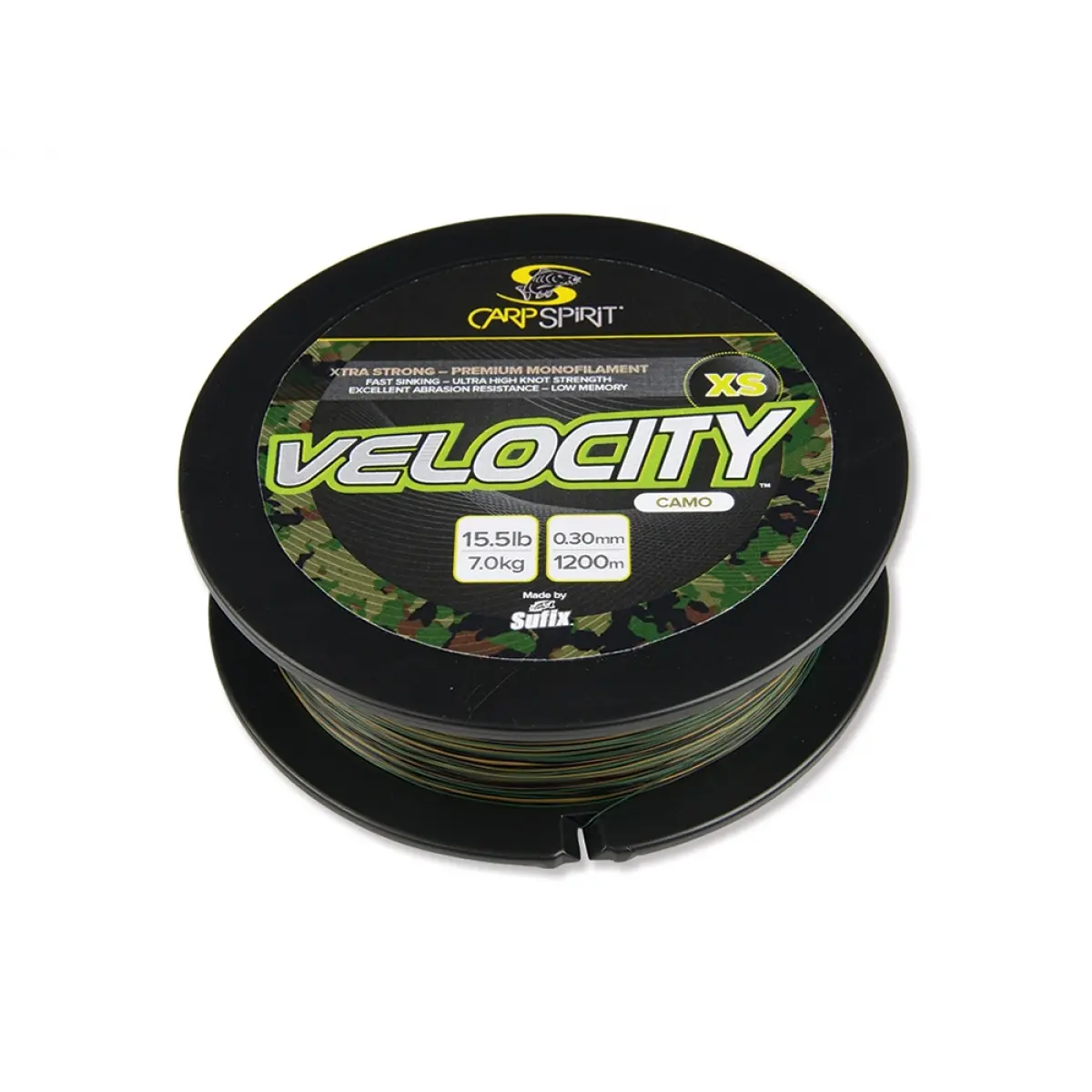 Carp Spirit Velocity XS Camo 0.35/1200velikost 0.35/1200 - MPN: ACS470077 - EAN: 3422993048192