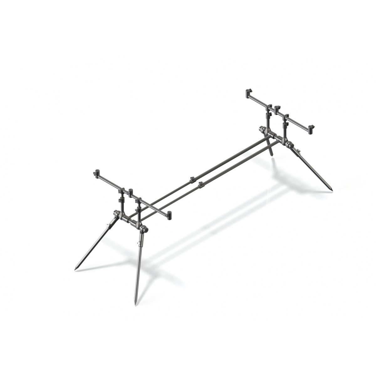 Carp Spirit Rod Pod INOX 300wersja na 3 wędki (kompletny) - MPN: ACS370094 - EAN: 3422993056333