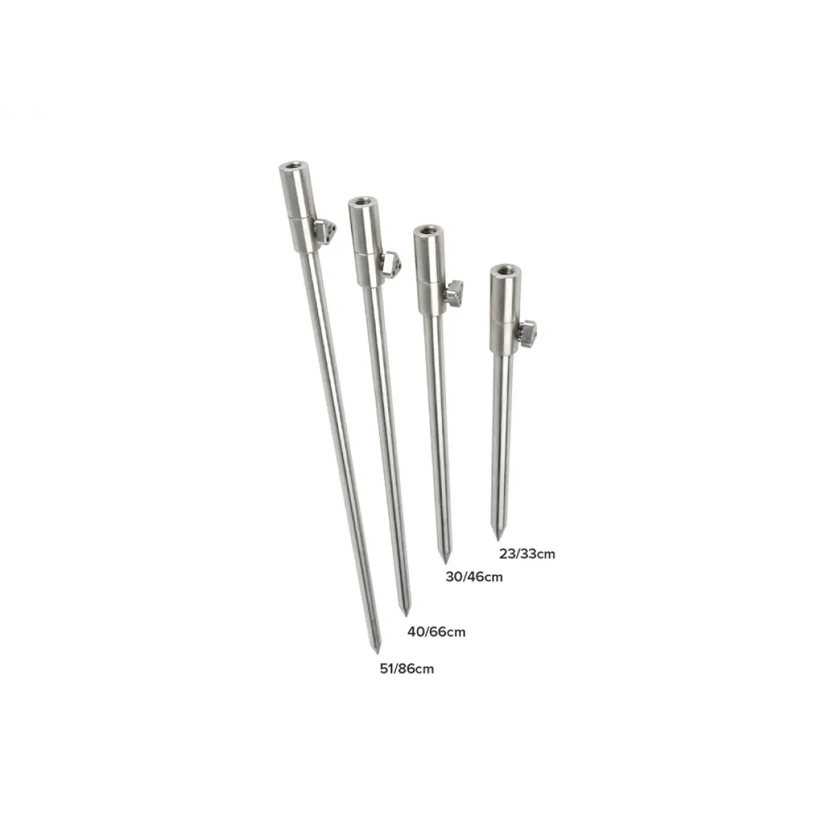 Carp Spirit INOX 300 Banksticks 12 Zoll (30-46cm)Ausführung 12 Zoll (30-46cm) - MPN: ACS370027 - EAN: 3422993043982