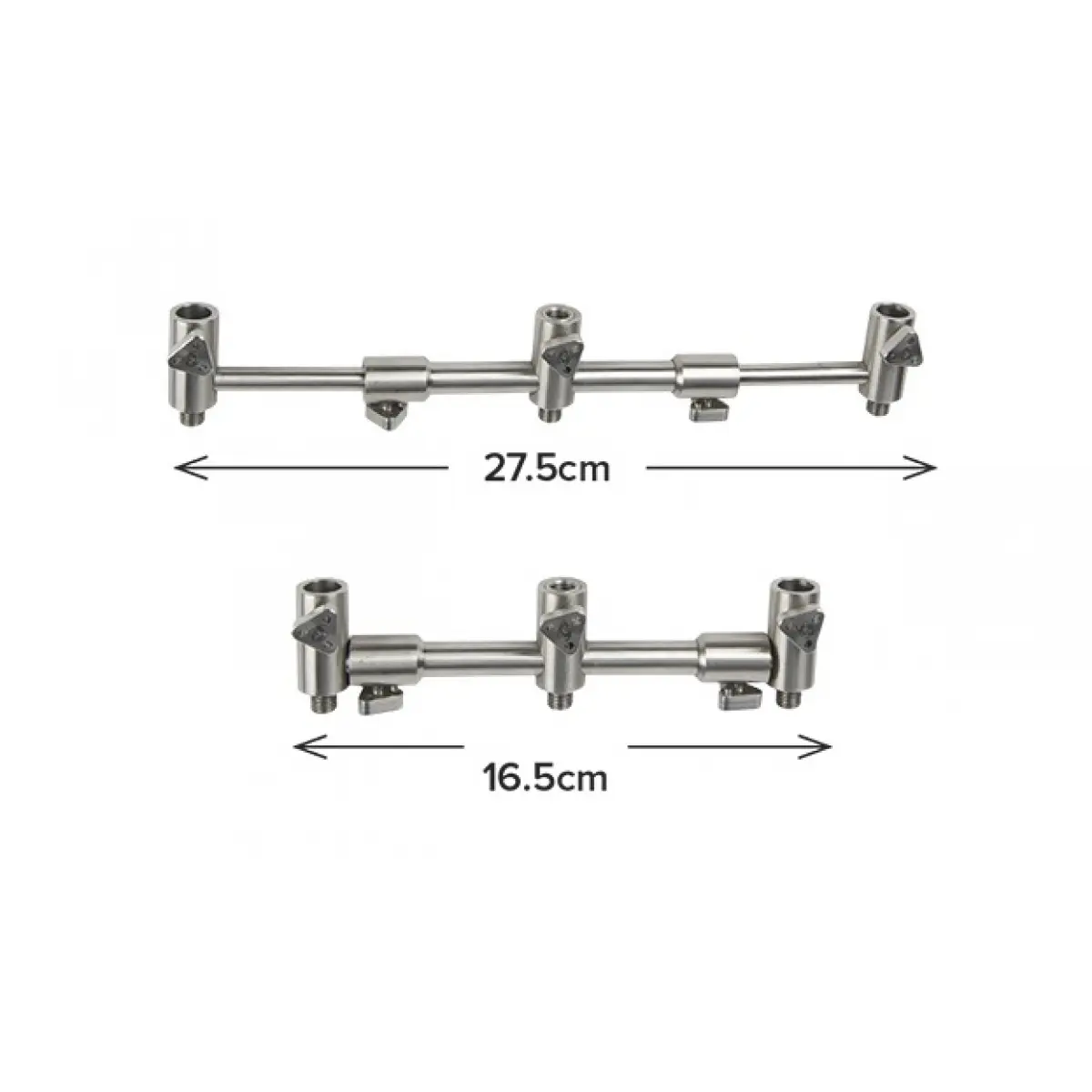 Carp Spirit INOX 300 Adjustable 3 Rod Buzz Bar verze na 2/3 prutu (16.5-27.5cm) - MPN: ACS370051 - EAN: 3422993046969