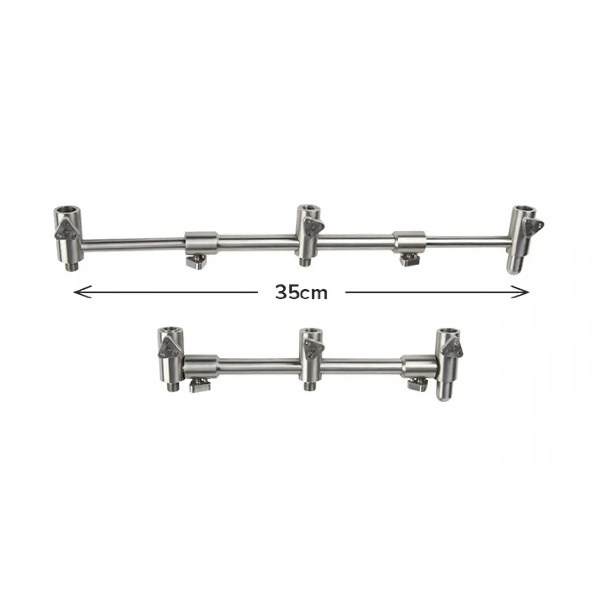 Carp Spirit INOX 300 Adjustable 3 Rod Buzz Bar verze na 2/3 prutu (20.2-35cm) - MPN: ACS370034 - EAN: 3422993044057