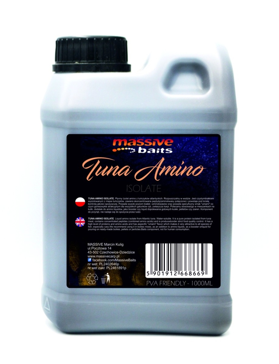 MassiveBaits Tuna Amino Isolateopakowanie 1000 ml - MPN: LQ037 - EAN: 5901912668669