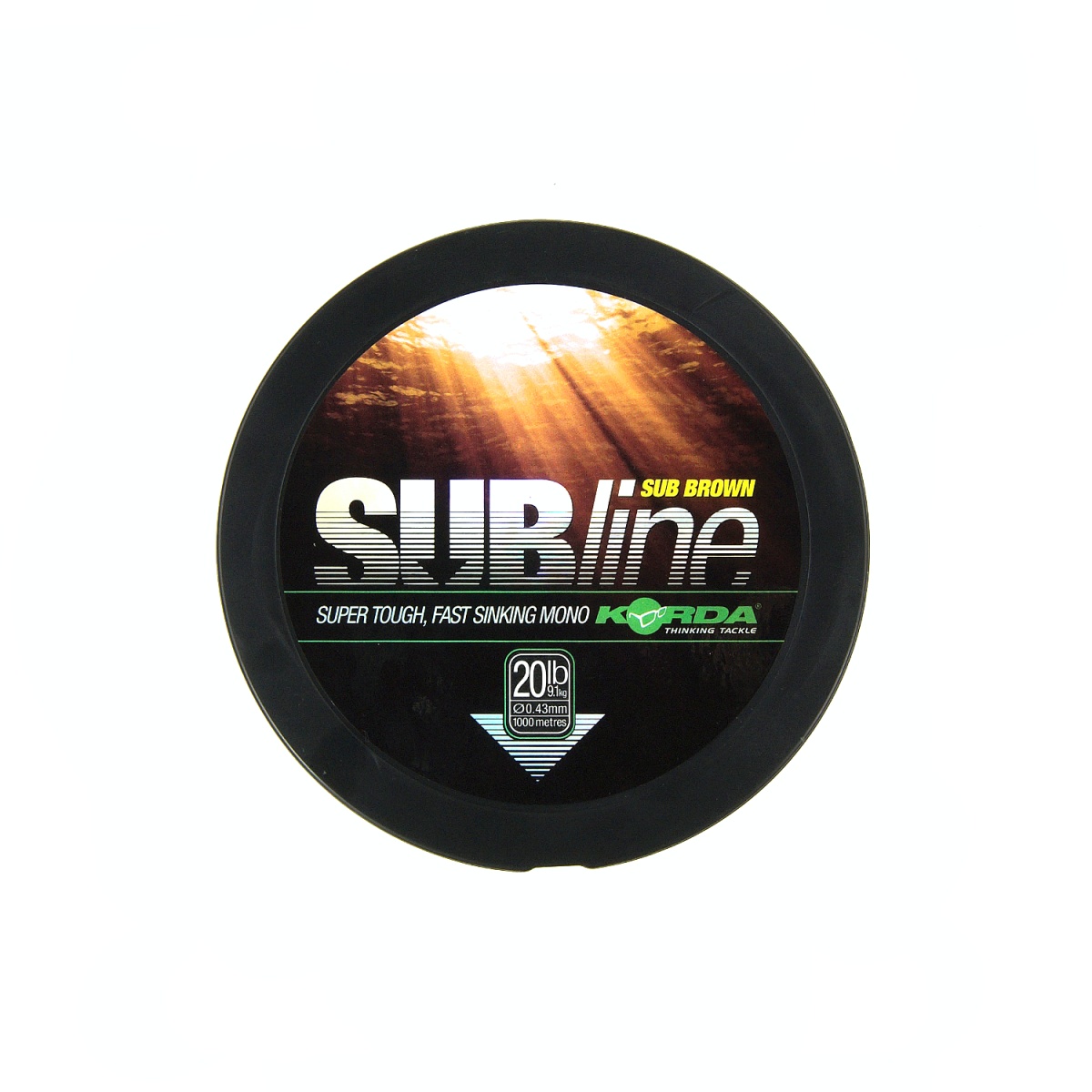 Korda SubLine Ultra Touch 1000mmodel 0,43/20 lb (9,1 kg) maro - MPN: SUB20B - EAN: 5060062113808