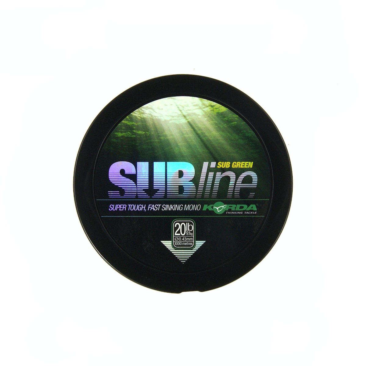Korda SubLine Ultra Touch 1000mmodel 0,43/20 lb (9.1kg) verde - MPN: SUB20G - EAN: 5060062113730