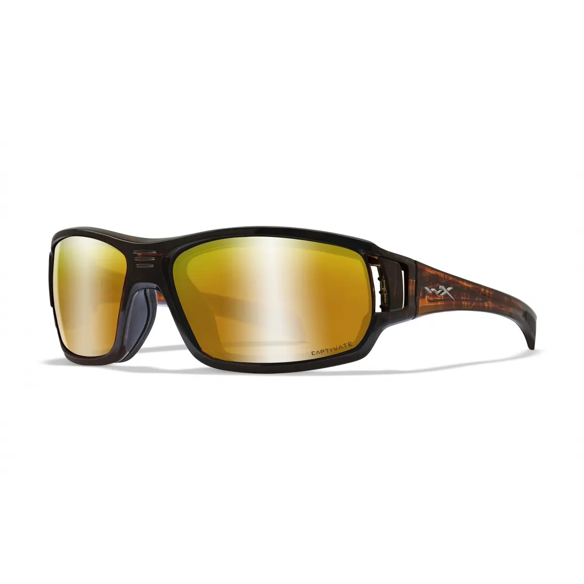 WileyX BREACH Captivate Pol Bronze Mirror Copper Matte Hickory Brown Frameculoare Captivate Polarized Oglindă Bronz Cupru - MPN: CCBRH04 - EAN: 712316004213
