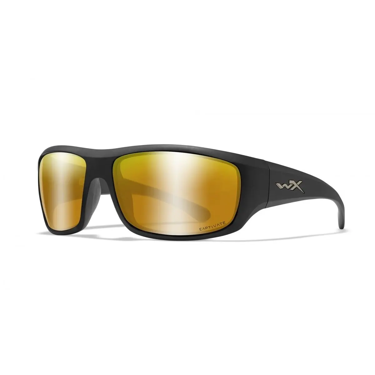 WileyX OMEGA Captivate Pol Bronze Mirror Copper Matte Black Frameculoare Captivate Polarized Oglindă Bronz Cupru - MPN: ACOME04 - EAN: 712316004015