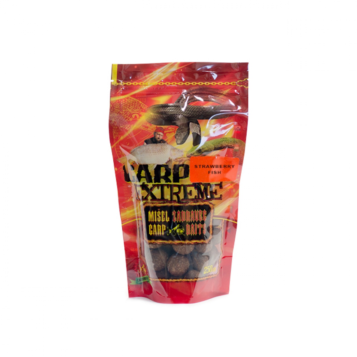 Misel Zadravec Carp Xtreme Strawberry Fish Hook Boilies rozmiar 20mm - MPN: 0002857 - EAN: 200000060718