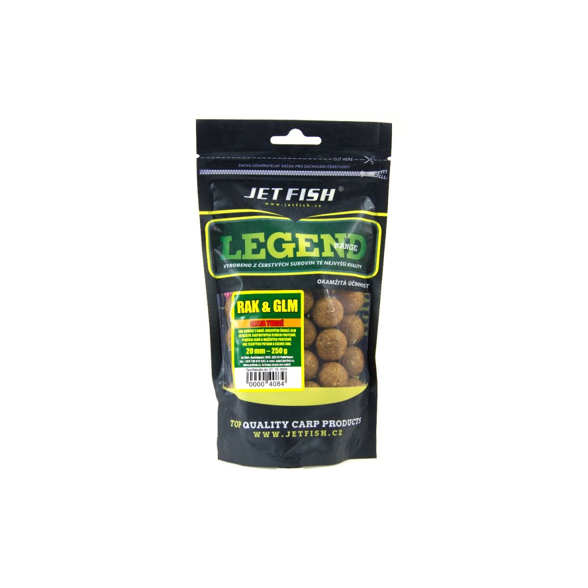 Jetfish Legend Boilies Crayfgish GLM  - Extra Taremărimea 20mm - MPN: 000408 - EAN: 00004084