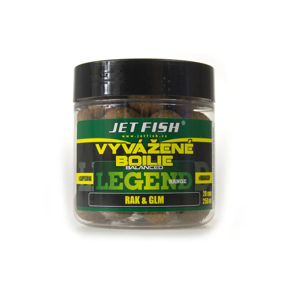 Jetfish Legend Balanced Boilies Crayfish + GLMambalaj 20mm - MPN: 000368 - EAN: 00003681