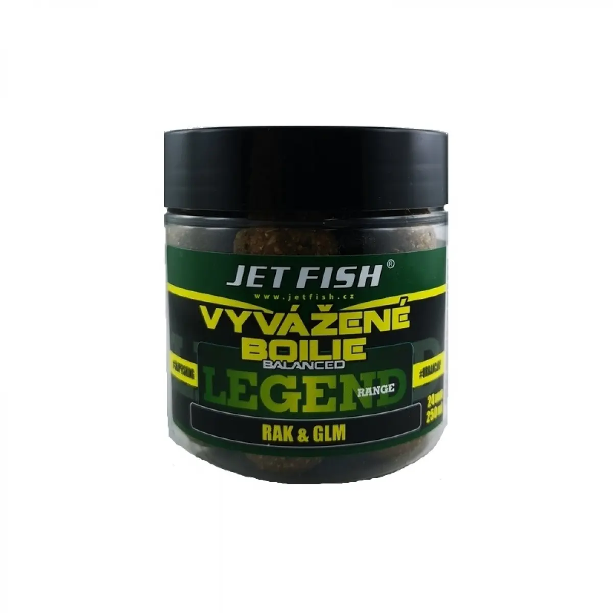 Jetfish Legend Balanced Boilies Crayfish + GLMambalaj 24mm - MPN: 000359 - EAN: 00003599