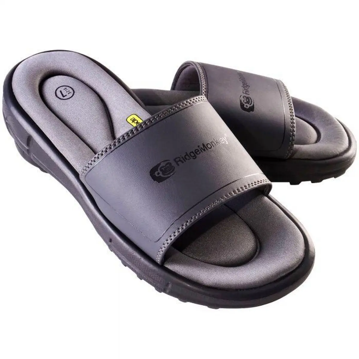 RidgeMonkey APEarel Dropback Sliders Grey 9 (42.5)misurare 9 (42.5) - MPN: RM452 - EAN: 5056210617557