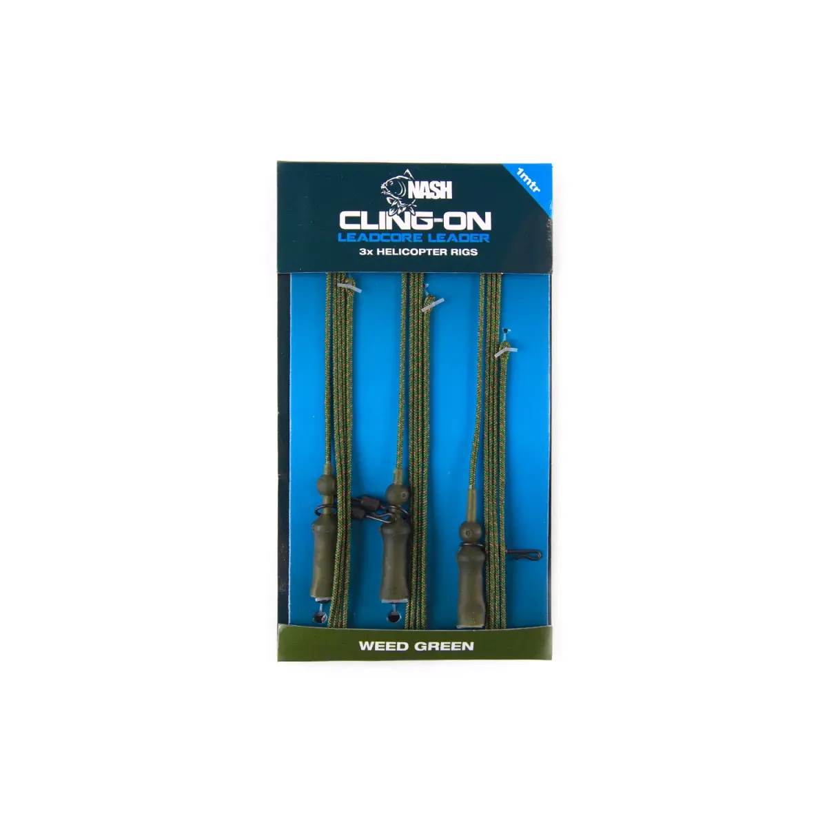 Nash Cling-On Leadcore Helicopter Leadersculoare Weed (vegetatie) - MPN: T8166 - EAN: 5055108981664