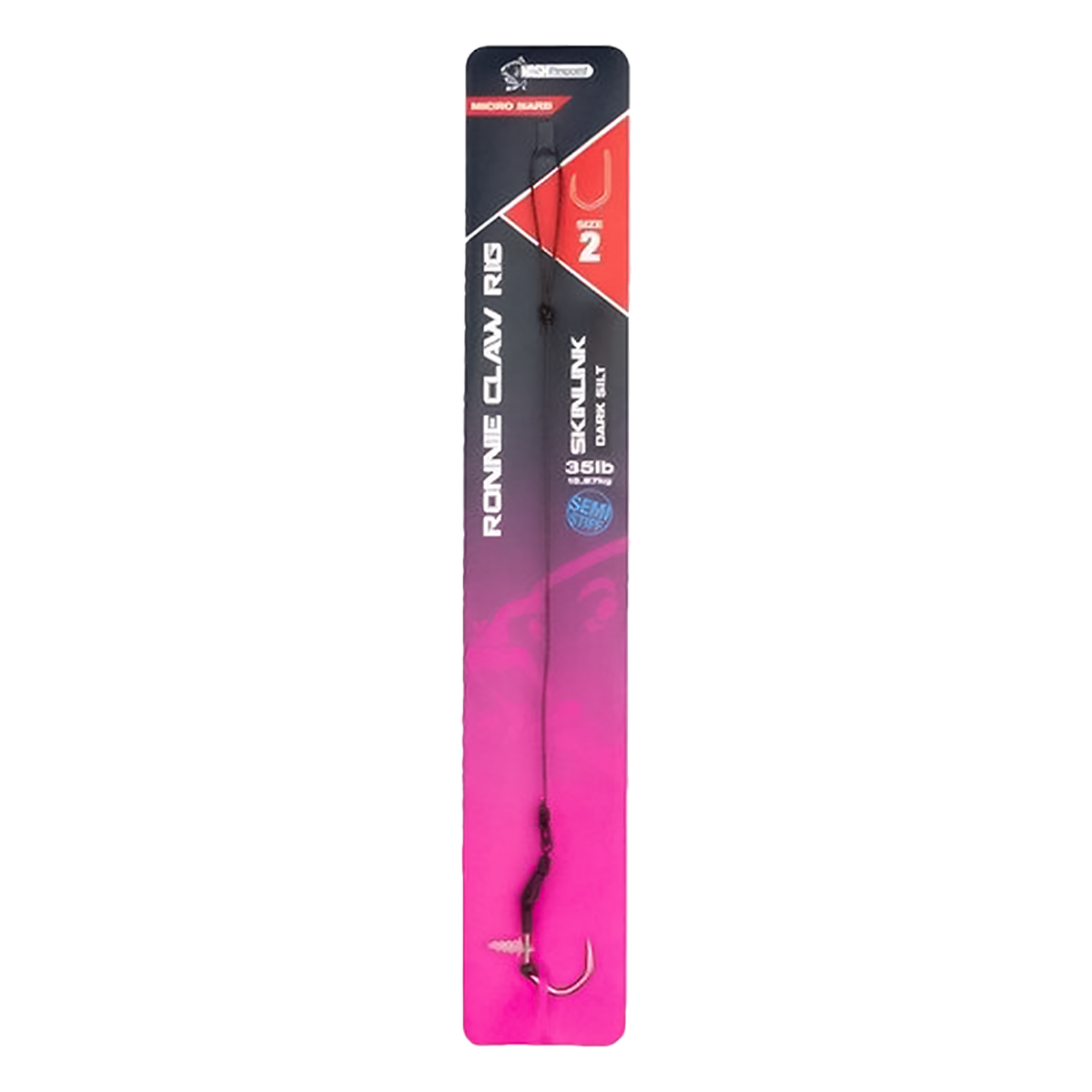 Nash Ronnie Claw Rig Barbedrozmiar 2 - MPN: T6330 - EAN: 5055108963301
