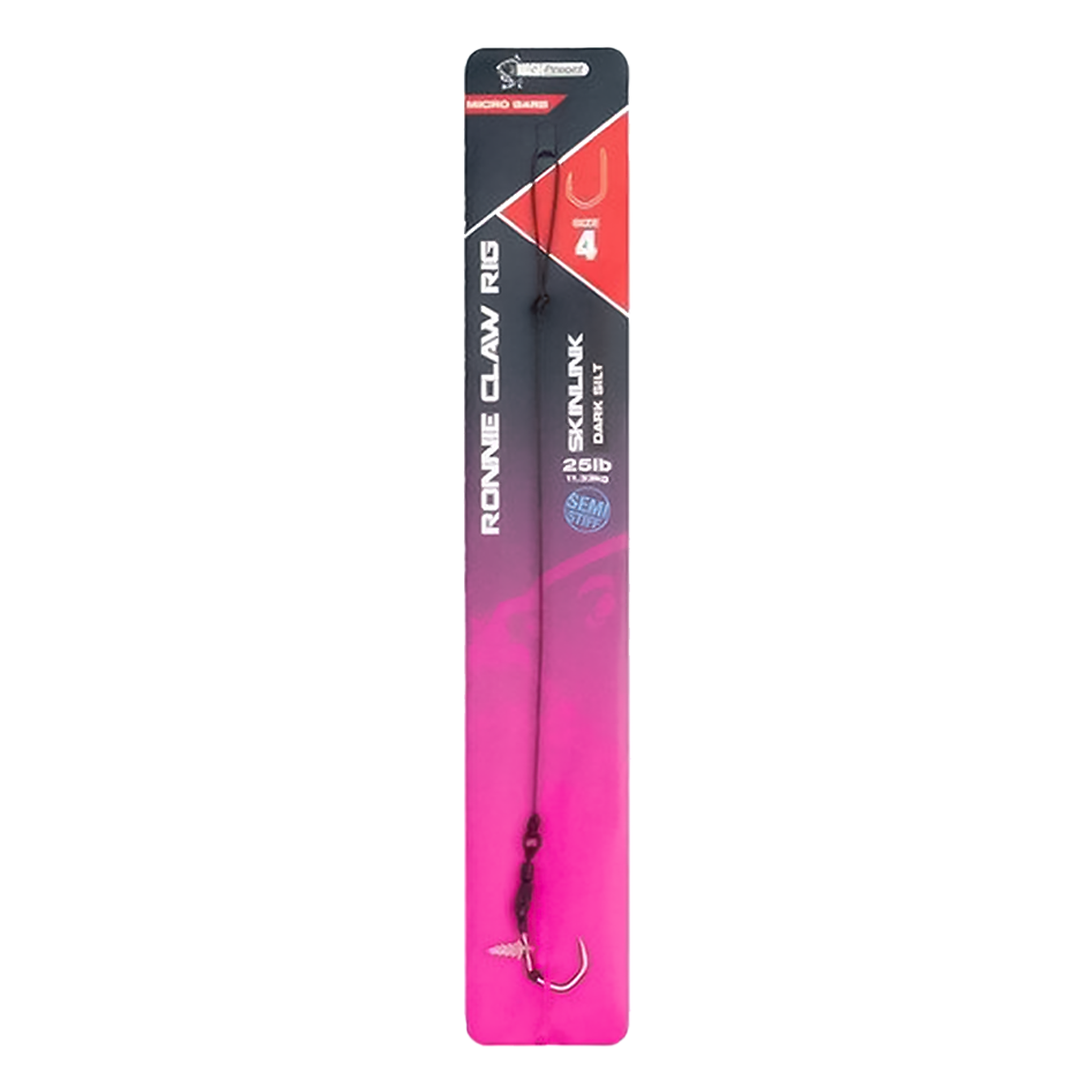 Nash Ronnie Claw Rig Barbedrozmiar 4 - MPN: T6331 - EAN: 5055108963318