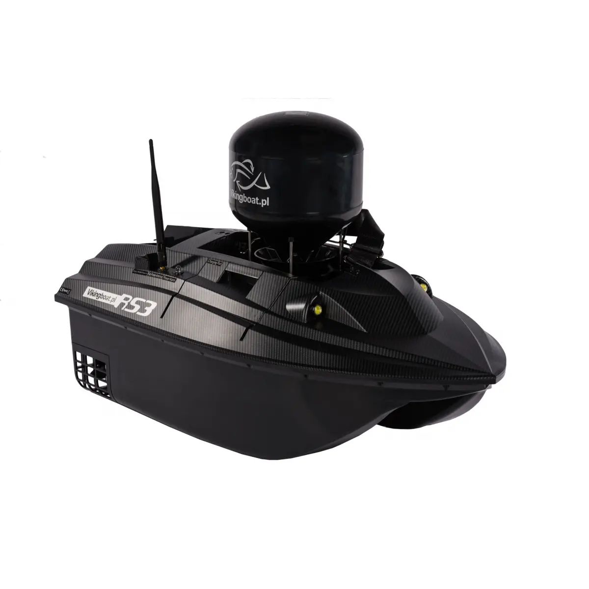 Viking Boat RS3 Carbon - (Sonda Eco TAB500 para Teléfono + Dispensador de Cebo)color carbono - EAN: 200000071837