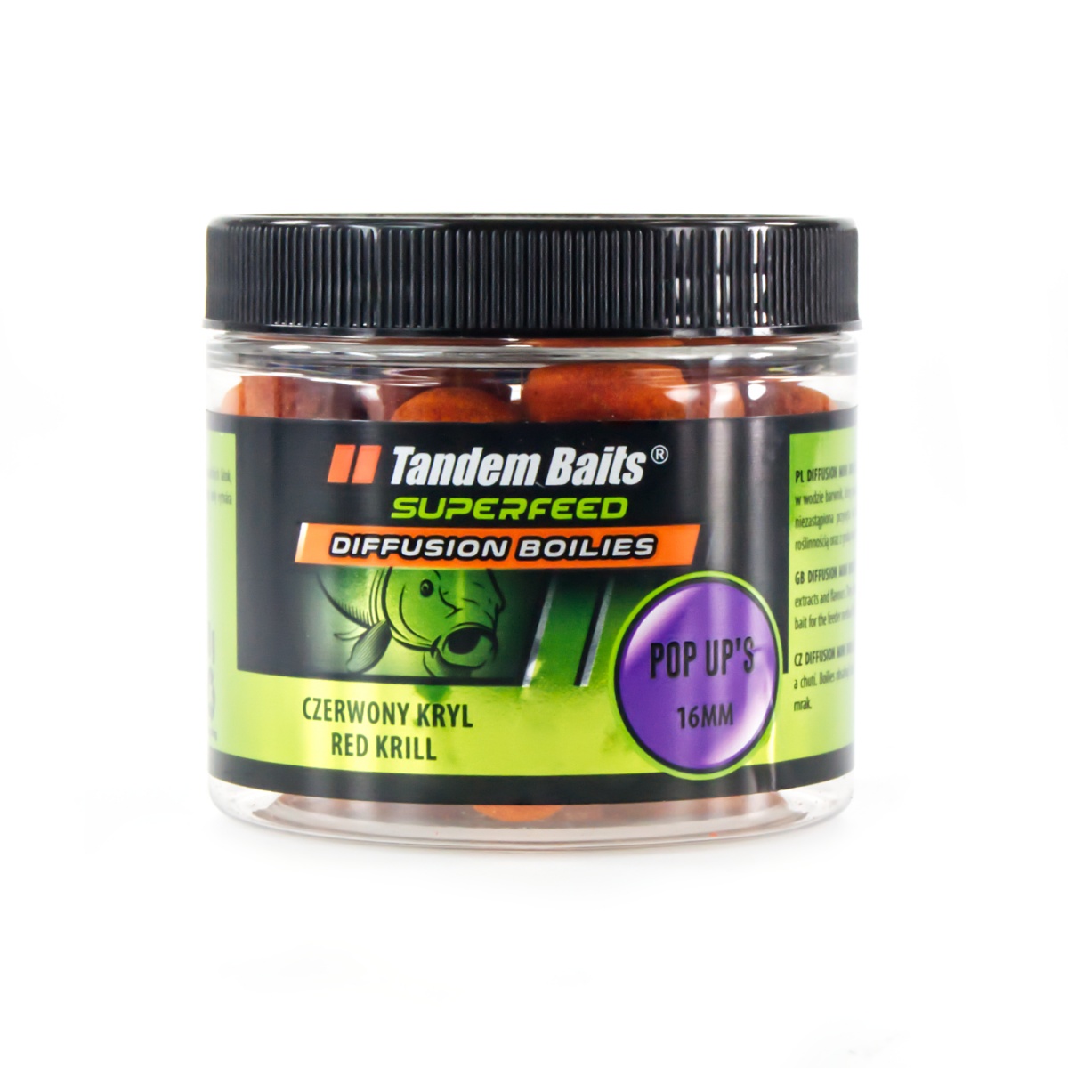 TandemBaits SuperFeed Diffusion Pop-Up - Czerwony Krylrozmiar 16 mm / 70g - MPN: 25222 - EAN: 5907666690994