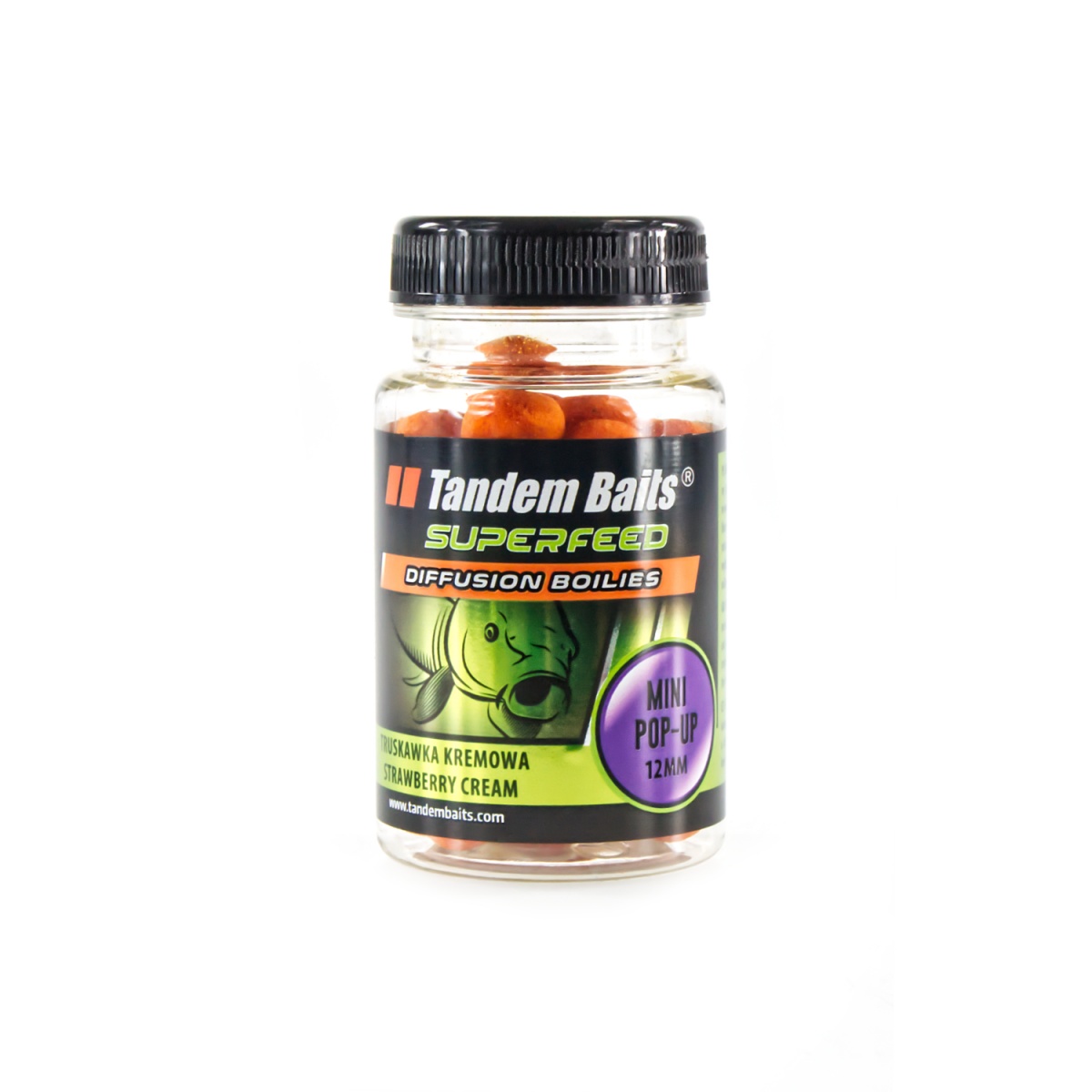 TandemBaits SuperFeed Diffusion Pop-Up - Truskawka Kremowarozmiar 12 mm / 30g - MPN: 25210 - EAN: 5907666690970