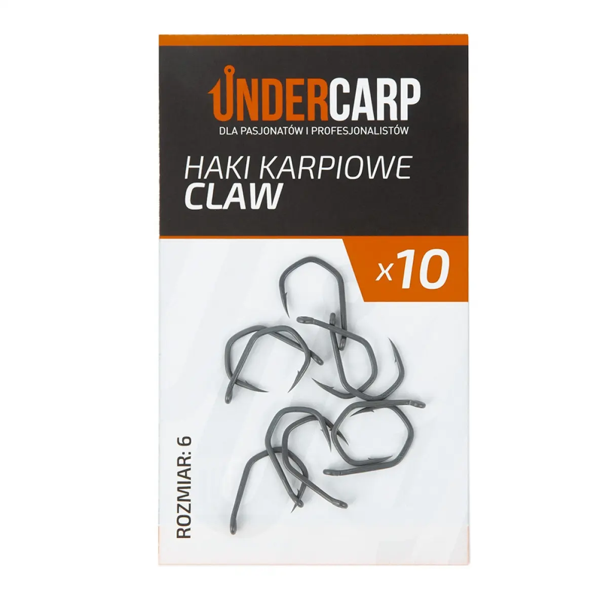 UnderCarp Claw - Karpfenhaken 6Größe 6 - MPN: UC474 - EAN: 5902721606255