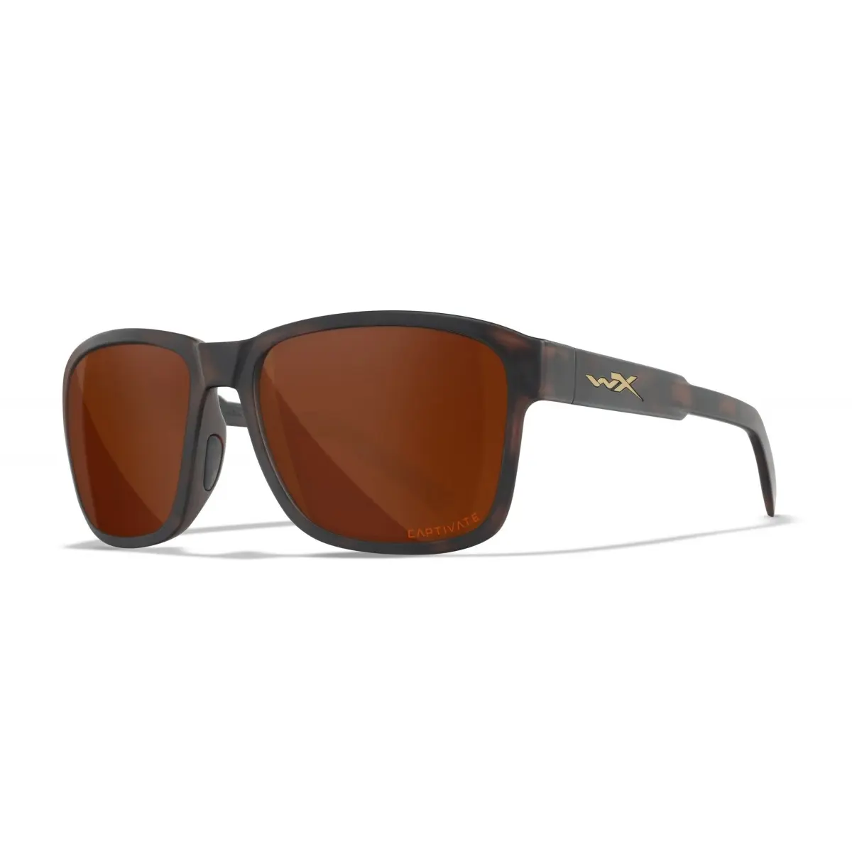 WileyX TREK Captivate Polarized Copper Matta Havanna Brown Framecolore Captivate Polarized Copper - MPN: AC6TRK06 - EAN: 712316007283