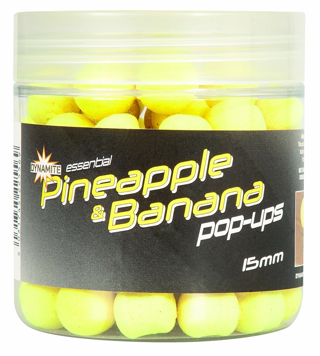 DynamiteBaits Fluro Pop-Ups - Pineapple & Bananamărimea 15 mm - MPN: DY1617 - EAN: 5031745225569