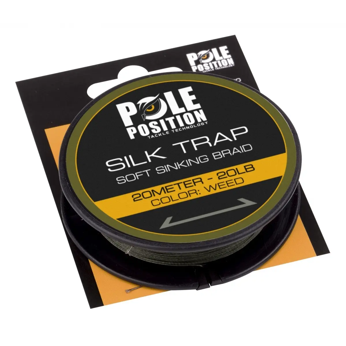 Strategy Pole Position Silk Trap Soft Sinking Braidmodello 20lb / Weed (roślinność) - MPN: 5800-701 - EAN: 8716851388779