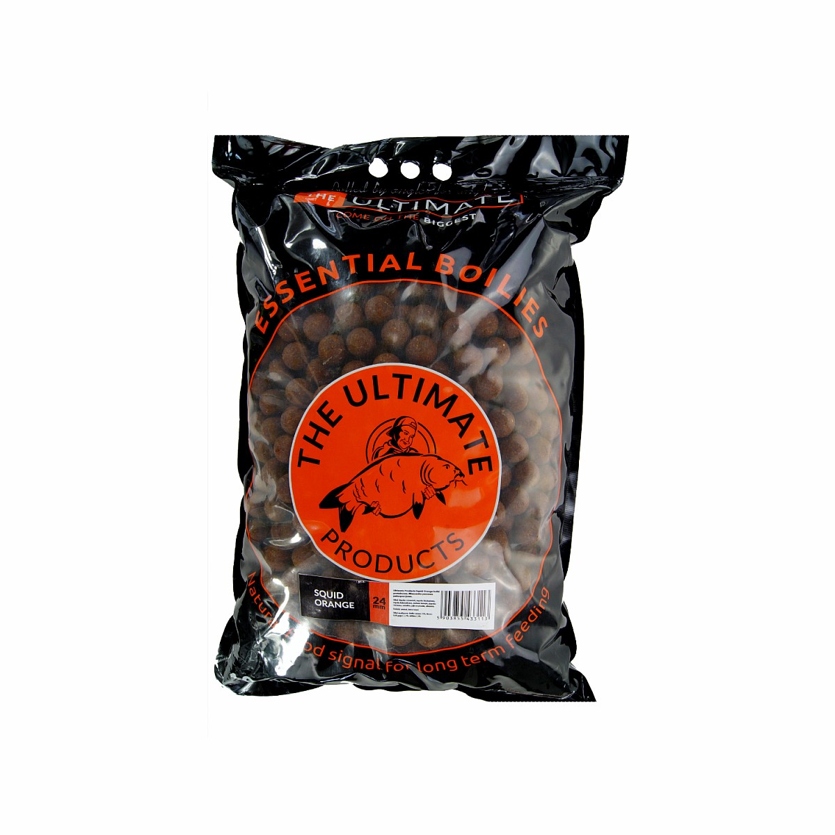 UltimateProducts Essential Boilies - Squid Orangerozmiar 24mm / 10kg - EAN: 5903855433113