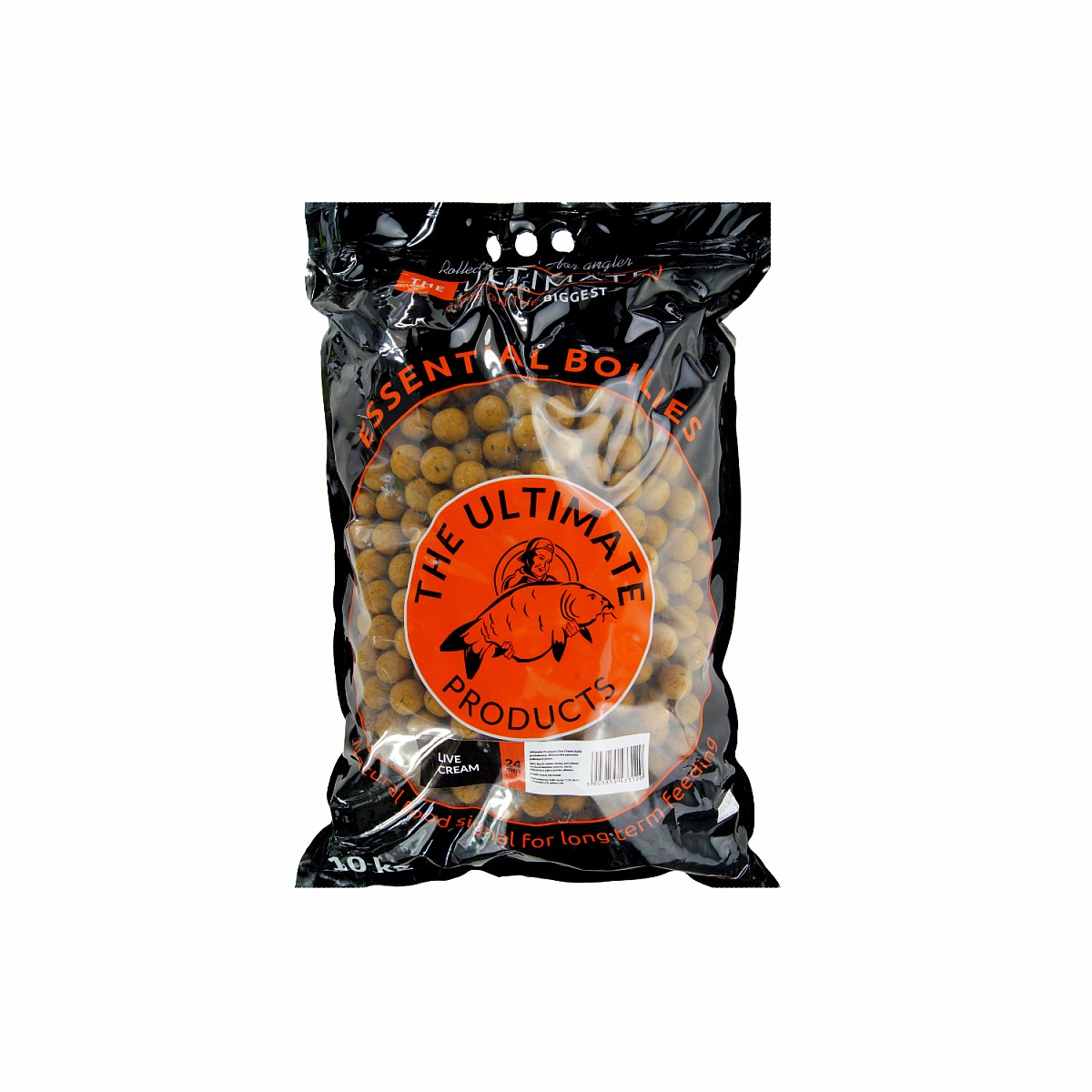 UltimateProducts Essential Boilies - Live Cremerozmiar 24mm / 10kg - EAN: 5903855433120
