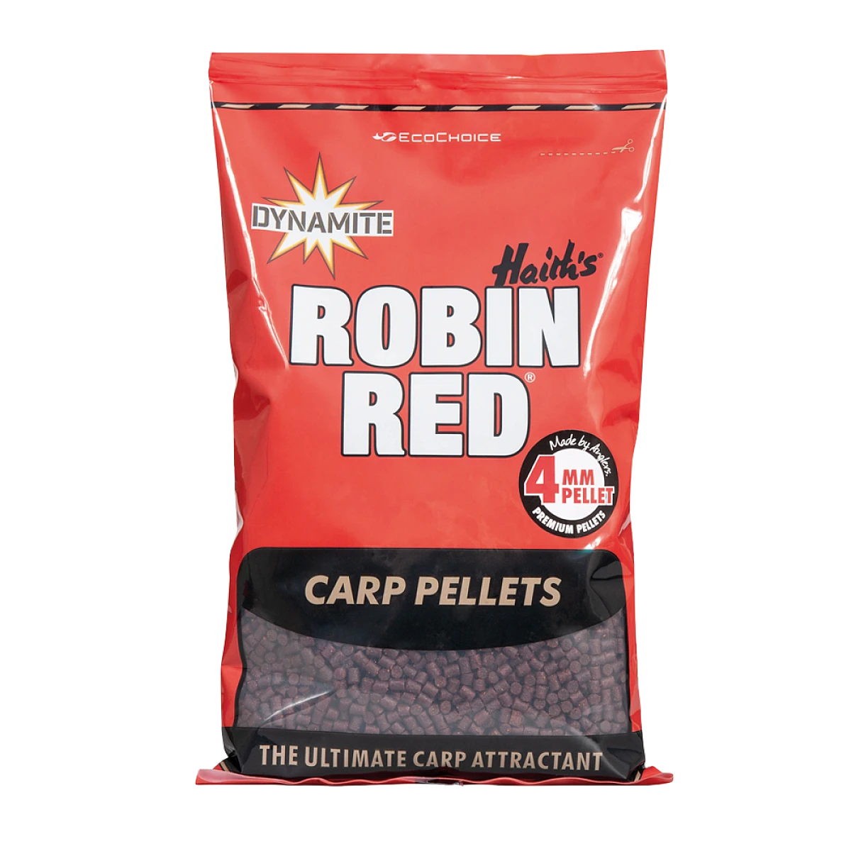 Dynamite Baits Carp Pellets - Robin Redsize 4 mm - MPN: DY080 - EAN: 5031745204854