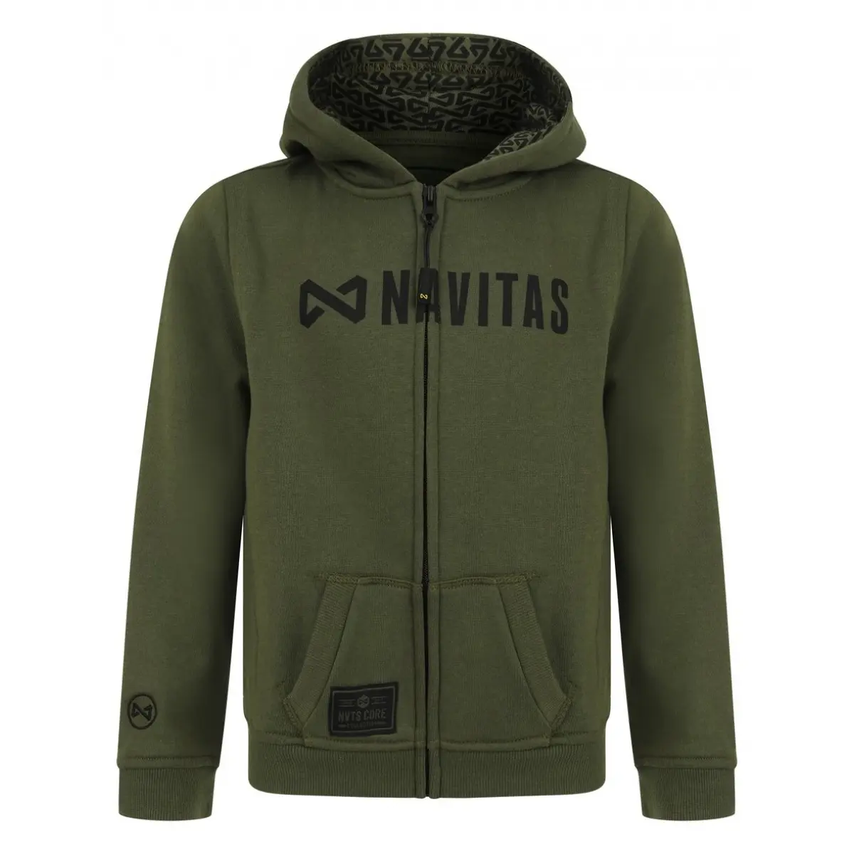 NAVITAS CORE Kids Green Zip Hoody   9/10 JahreModell 9/10 Jahre - MPN: NTKC4501-9/10 - EAN: 5060290968294