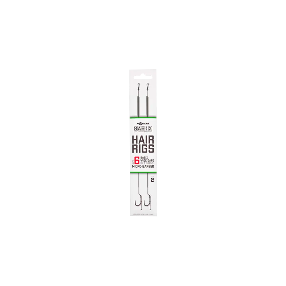 Korda Basix Hair Rig Wide Gapemărimea 6 - MPN: KBX015 - EAN: 5060660633760