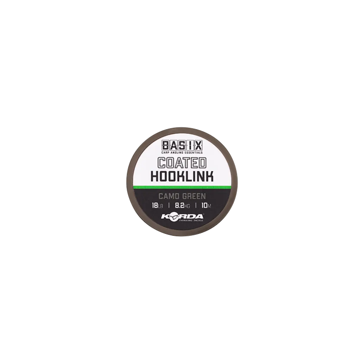 Korda Basix Coated Hooklinkmodel 18lb - MPN: KBX010 - EAN: 5060660633661