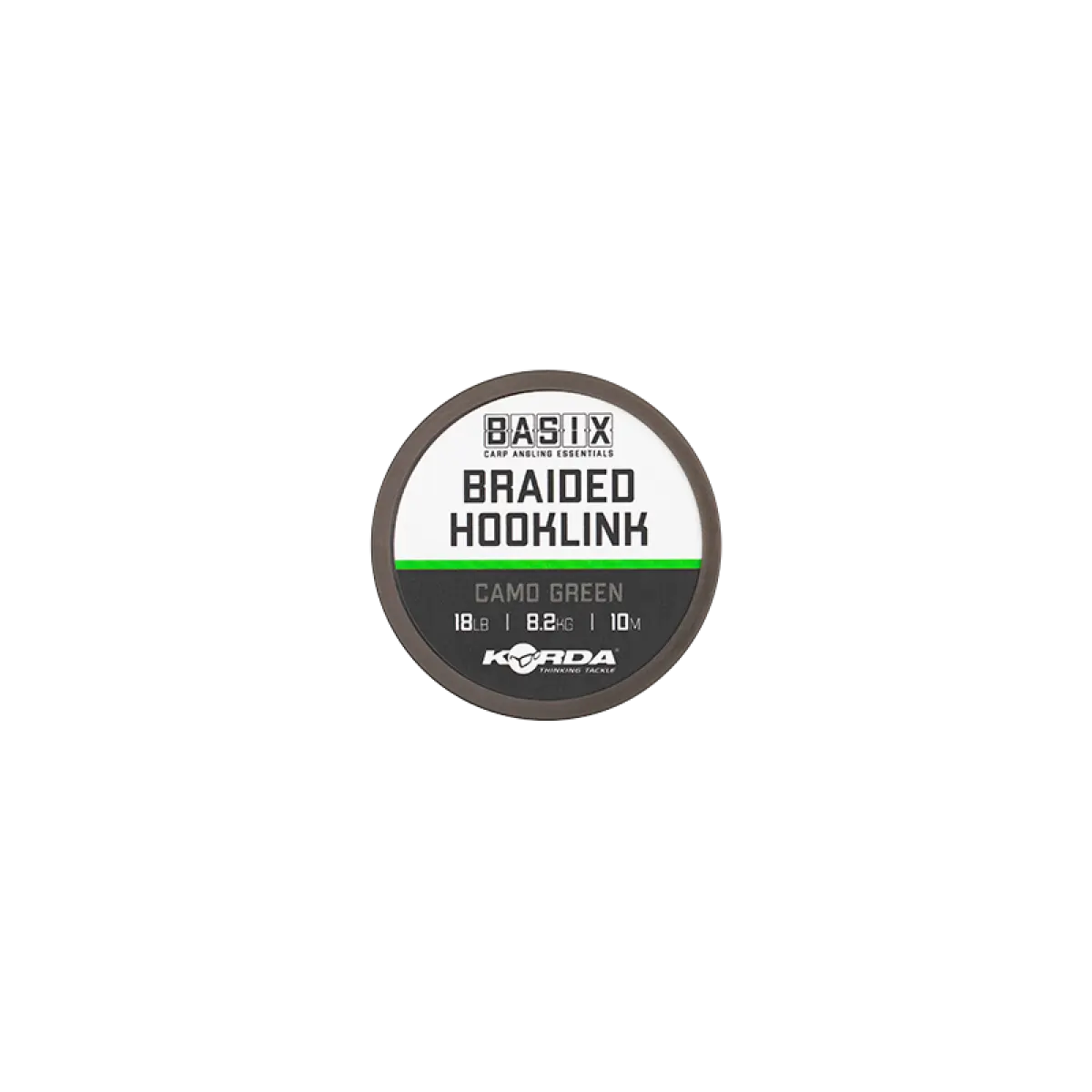 Korda Basix Braided Hooklinkmodel 18lb - MPN: KBX012 - EAN: 5060660633708